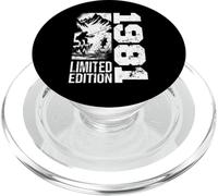Pêcheurs Anniversaire né en 1981 Pêche Accessoires Pêche PopSockets PopGrip pour MagSafe