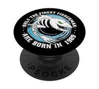 Pêcheurs Anniversaire né en 1989 Pêche Phrases drôles Pêche PopSockets PopGrip Adhésif