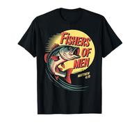 Pêcheurs chrétiens, pêcheurs d'hommes, Matthieu 4, Verset 19 T-Shirt