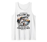 Pêcheurs d'hommes Christian Jesus Mark 1:17 Pêche Débardeur