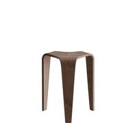 Péclard Tabouret horgenglarus hêtre noyer soie brillante - HORGENGLARUS 11-020 BB 151 SG