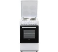 Proline Cuisinière vitrocéramique PECNE55WH2 Blanc