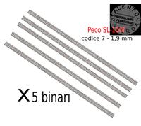 PECO SL-100F Rail Flexible 914 Mm - Code 75 (5 Pièces) H0 1:87