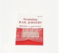Peco SL-11 - Soldersleeves Isolate pour Rails Code 100 - 2,5 mm, 12 Pz.