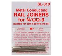 Peco SL-310 Rail Joiners, nickel silver