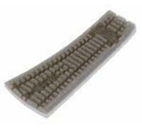 PECO ST-18 - 2 X 4th Rayon (33cm) Standard Courbe Setrack Code 80 N Gauge RM48P