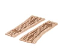 Peco Voie courbe ST-18 - 2x 4e rayon (33 cm) Setrack Code 80 N Gauge RM48P