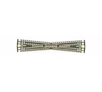 PECO SL-394 Croisement Long 8° Long 187Mm Code 80 Échelle N 1/160
