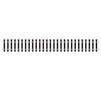 Peco Piste Streamline SL-800 – Échelle 1 – Code 200 – Nickel-Argent – Bois dormeur – 2 x