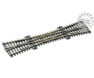 PECO SL-90 Échange Anglais Double 249Mm 12° Rayon 610Mm Échelle 1:87