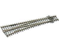 PECO SL-96 Échelle HO Code 100 Streamline Insulfrog: Échangeur Gauche Moyen 12°