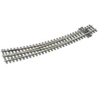 Peco SL-E1486 Échelle HOm Code 75 Electrofrog: Échange En Courbe Droit