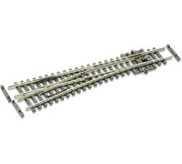 Peco SL-E392F Échelle N Code 55 Electrofrog Échange Gauche Court 10° - 123 Mm