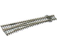 PECO SL-E96 Échelle HO Code 100 Streamline Electrofrog: Échange Moyen Gauche