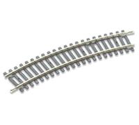 Peco ST-220 Hornby R604 8 x Courbe Setrack 1er Rayon 371mm HO/OO Ni Silver