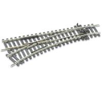 PECO ST-241 Échelle HO Code 100 Setrack: Échange Manuel Gauche 22,5° R 438 Mm