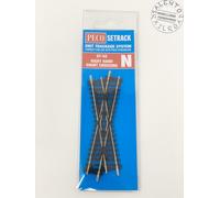 Peco ST-50 Jonction Droite 87 Mm Avec Inclinaison De 22,5° - Échelle N
