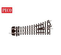 PECO ST-6 Échelle N Code 80 Insulfrog : Échange Manuel Gauche 22.5° ( R 228 MM)