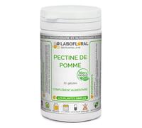 Pectine de pomme Labofloral 50 gélules dosées à 300 mg - Complément alimentaire - Minceur, coupe-faim - Fabriqué en france