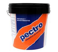 PECTRO Peinture blanche mur et plafond 14 L (20 KG) - Interieur Exterieur Enterrés - Acrylique et lessivable - Respirante (14 L)