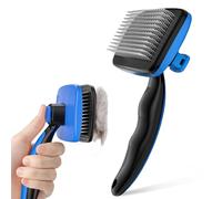 Pecute Brosse Autonettoyante pour Chien Chat Poils Longs et Courts, Enlèvement Efficace en Un Clic, jusqu'à 99% des Poils Morts et Tomentose