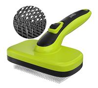 Pecute Brosse Chiens Chats Autonettoyante, Brosse pour Chien Chat Poils, Enlèvement des Poils en Un Clic, Enlèvement Efficace jusqu'à 95% des Poils Morts et Tomentose, pour Toilettage