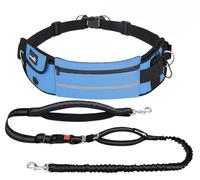 Pecute Laisse Canicross Chien, Harnais Ceinture pour Chien sans Les Mains