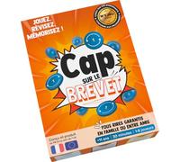 PEDABOOST Cap sur Le Brevet - Le Jeu du Brevet des collèges - Révisions efficaces, ludiques, et joyeuses - Toutes Les matières - Quiz Culture générale Niveau collège - 1 à 6 Joueurs