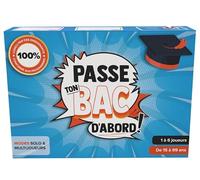 PEDABOOST Passe Ton Bac d'abord ! Jeu de société Famille - Défiez-Vous sur Le Programme du bac - Quiz Culture générale Niveau lycée - 1 à 6 Joueurs