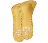 Pedag 123 de Luxe 3/4 en cuir orthique avec un tampon m tatarsien arc longitudinal support tan f minin 9