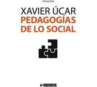 Pedagogías De Lo Social - [Livre en VO] Ucar, Xavier (Auteur)