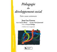 Pédagogie du développement sociale Faire cause commune - Jean-Luc Graven - Chronique Sociale - broché - Guide