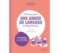 Pédagogie pratique - 11 histoires pour une année de langage en PS maternelle Edition 2024 - Pierre Peroz - Hachette Education - broché - Guide