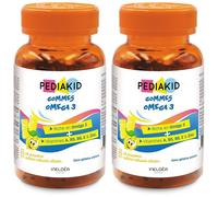 PEDAKID Gommes Oméga 3 Gummies 2x60 pc(s)