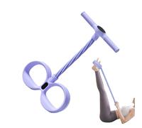 Pedal Band - Tummy Trimmer, Abdomen Waist Trainer, Six Tube Elastic Design, Body Slimming Exercise Equipment, Home Gym Fitness, Purple Stretching Tool for Arm Leg Strength Training