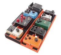 Pedal Board Effets, Pedalboard avec guitare - Postrinata sans glissement | Fournitures de guitare légère, pour instruments de musique à la maison, portabilité sans effort entre les concerts proge