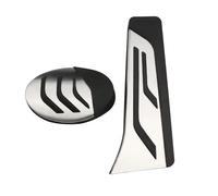 Pedal Caps Couvercle Pédale Frein À Gaz En Acier Inoxydable Pièces Rechange Pédales Voiture Pour X2 F39 X1 F48 2018 - 2022 2023 Footrest(Style 2)