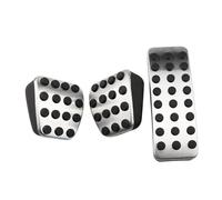 Pedal Caps Pour Mercedes Pour Benz Pour A Pour B Pour GLA Pour CLA Pour ML Pour Classe GL A160 W176 W246 W251 X164 X166 X156 LHD Pièces Pédales Voiture Footrest(MT 3 Pieces)