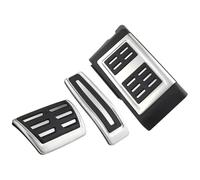 Pedal Caps Pour Q7 06-15 Couvercle Pédale Voiture Repose-pédale Frein À Gaz Pad Antidérapant Couvre-pédales Accélérateur Coussinet Mort Accessoires Footrest(3Pcs AT with rest)