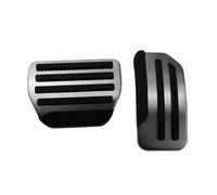 Pedal Caps Pour Sunny Pour Versa Pour Latio Pour V-Drive Acier Inoxydable AT Pédales Voiture Accélérateur Gaz Frein Repose-pédale Couvre-pédale Accessoires Footrest(2 pcs)