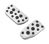 Pedal Caps Pour Toyota Pour Vios 2014 Pour YARIS L 2017 Pour FS Couvre-pédale Voiture Pédales Frein À Gaz Pads Sans Perçage Acier Inoxydable AT MT Footrest(AT)