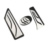 Pedal Caps Pour X1 F48 Série 2 Pour Touring 218i 220i 220d 225xe LHD Accessoires Pédale D'accélérateur Voiture Pédales Frein Repose-pied Couvre-pédale Footrest(3Pcs Full)