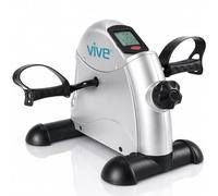 Pedal Exerciser by Vive - Best Portable Medical Exercise Peddler - Low Impact, Small Exercise Bike for Under Your Office Desk - Designed for Either Hands or Feet - 1 Year Guarantee by VIVE