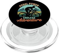 Pedal Power Endless Adventure Cycling Bike PopSockets PopGrip pour MagSafe