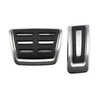 Pedal Protective Cover Accessoires Pour Pédales Voiture A3 8V Q2 Q3 SQ2 S1 S3 RS3 RS TT LHD : Kit D'accélérateur Frein Et D'embrayage Avec Repose-pieds Pedal Pad(AT)