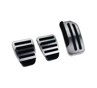 Pedal Protective Cover Étui De Protection En Acier Inoxydable Pédales D'accélérateur Frein Et D'embrayage Compatible Avec Les Modèles Pour Note E12 (2014-2021) Pedal Pad(MT)