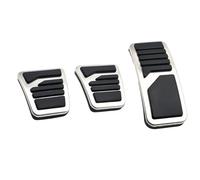 Pedal Protective Cover Kit Couvre-pédale Voiture MT AT Carburant Frein Embrayage Repose-pieds Coussinet Pédale D'accélérateur Pour Citroën Pour C4 Air-Cross Pour Peugeot Pedal Pad(MT)