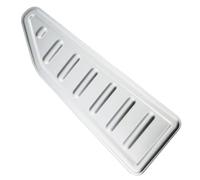 Pedal Protective Cover Pour Jeep Pour Compass 2017-2023 Pour Renegade 2015-2023 Accessoires Intérieurs Pédales Voiture Accélérateur Gaz Frein Repose-pied Pédale Couvre Pedal Pad(Silver for Renegade)