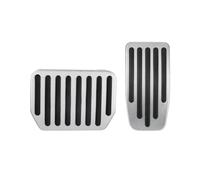 Pedal Protective Cover Repose-pédales Frein Avec Coussinets En Caoutchouc Accessoires Voiture Alliage D'aluminium Pièces Intérieures Automobiles Pour Tesla Modèle 3 Y Pedal Pad(Style-1)