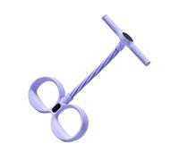 Pedal-Puller Bande de Résistance - 6 Tubes Multifonction Tondeuse Abdominale, Corde de Traction Sit-up | ABS + Silicone 60x29cm 23.62x11.42in Compteur Numérique 0~99 Cal 0~60 Minutes Extensible Bras